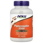 NOW Foods Pancreatin 2000  Capsules
