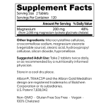 Doctor’s Best High Absorption Magnesium Lysinate Glycinate 200 mg Per Tablets